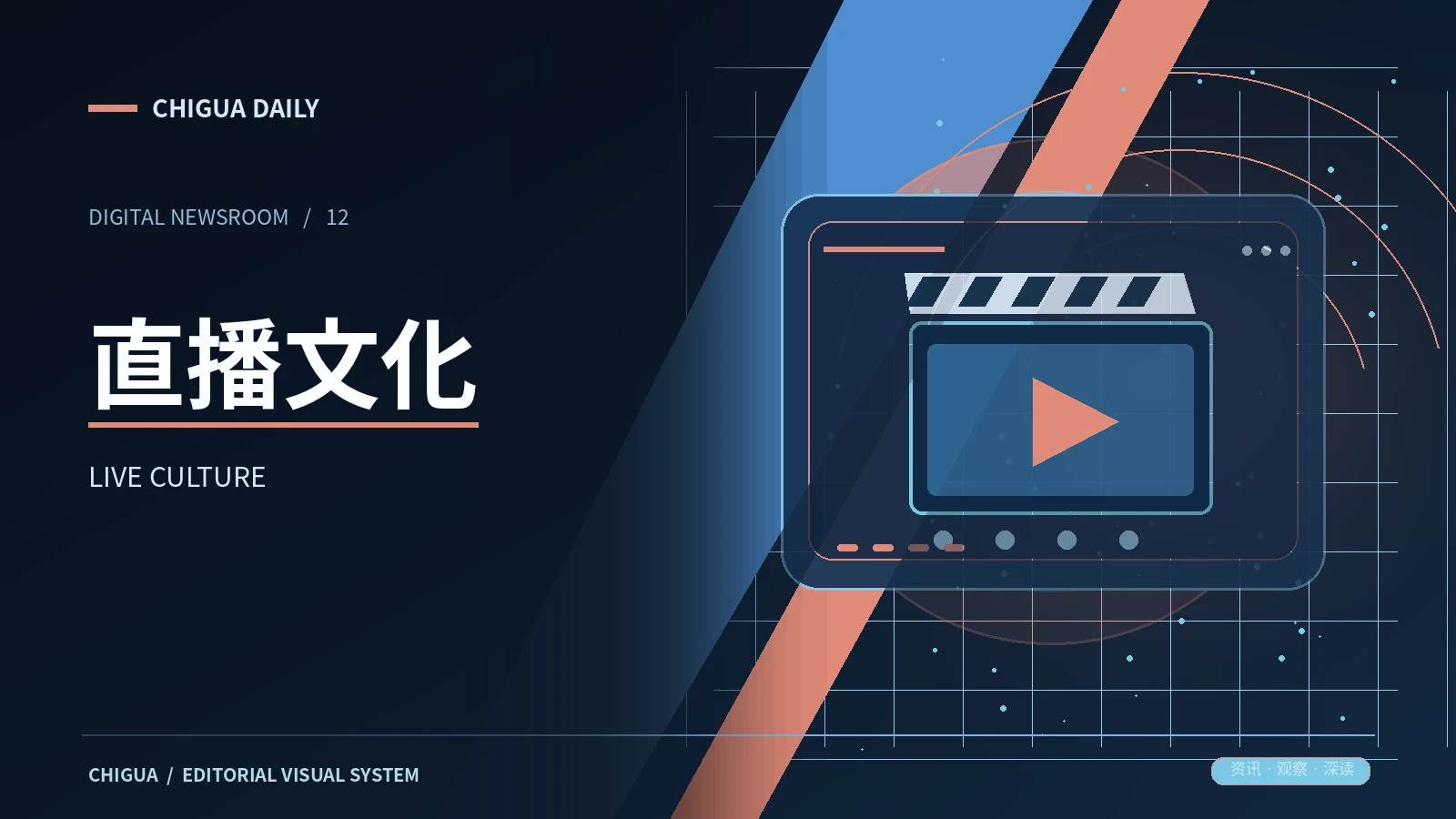 直播文化主题视觉